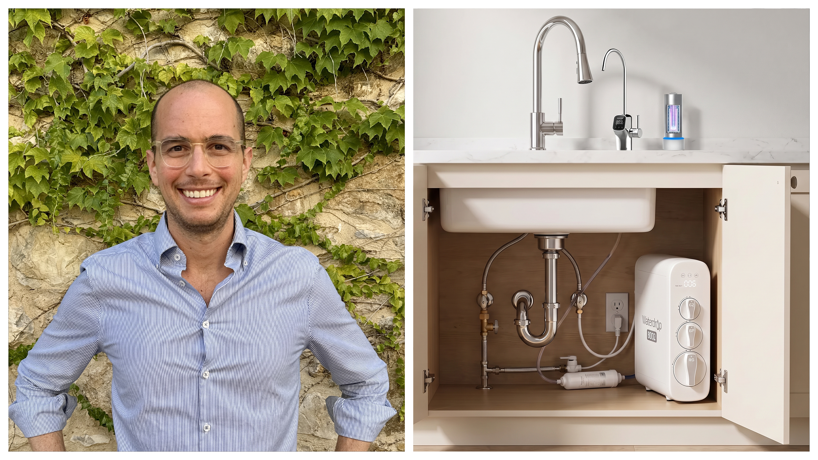 Why Plant People’s cofounder swears by this $999 Waterdrop water filter for his wellness