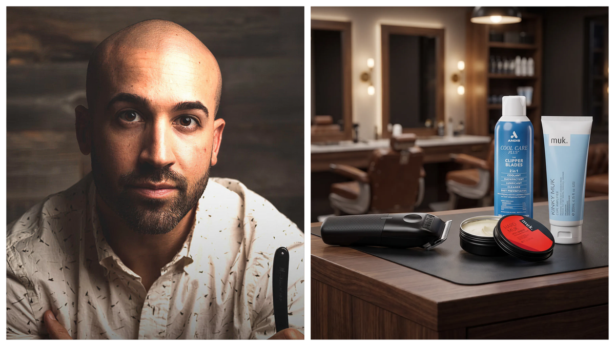 Pro barber Daniel Ross on his 5 top products to keep cuts looking fresh between appointments