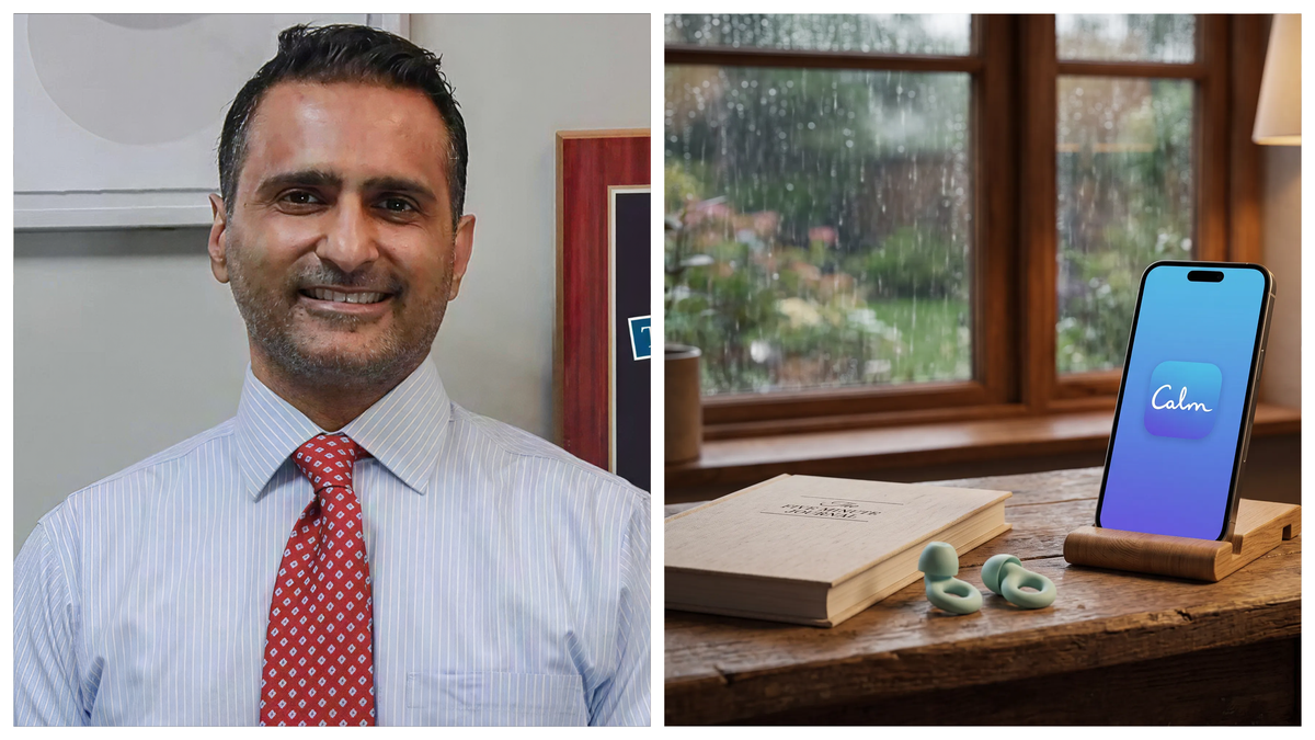 These 3 items help this neurologist get things off his mind before bed