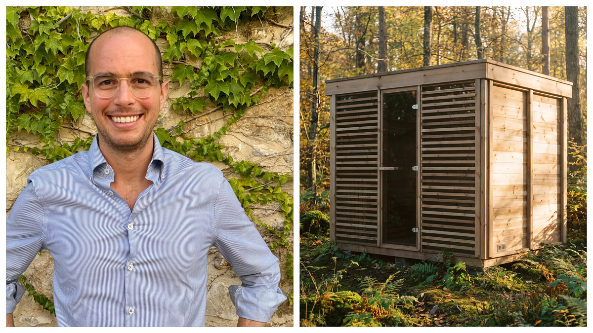 Why this $10K home sauna was Plant People founder Hudson Davis-Ross’s ultimate wellness splurge