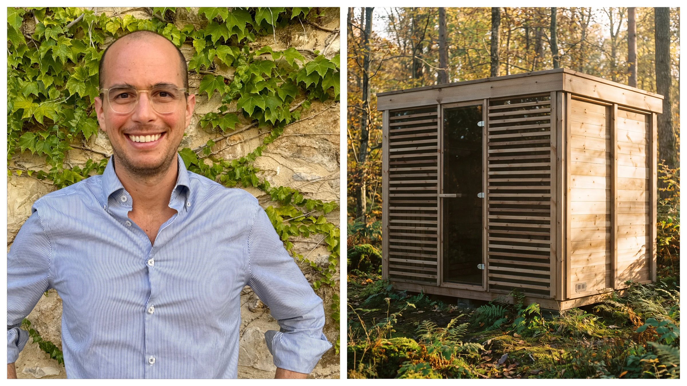 Why this $10K home sauna was Plant People founder Hudson Davis-Ross’s ultimate wellness splurge