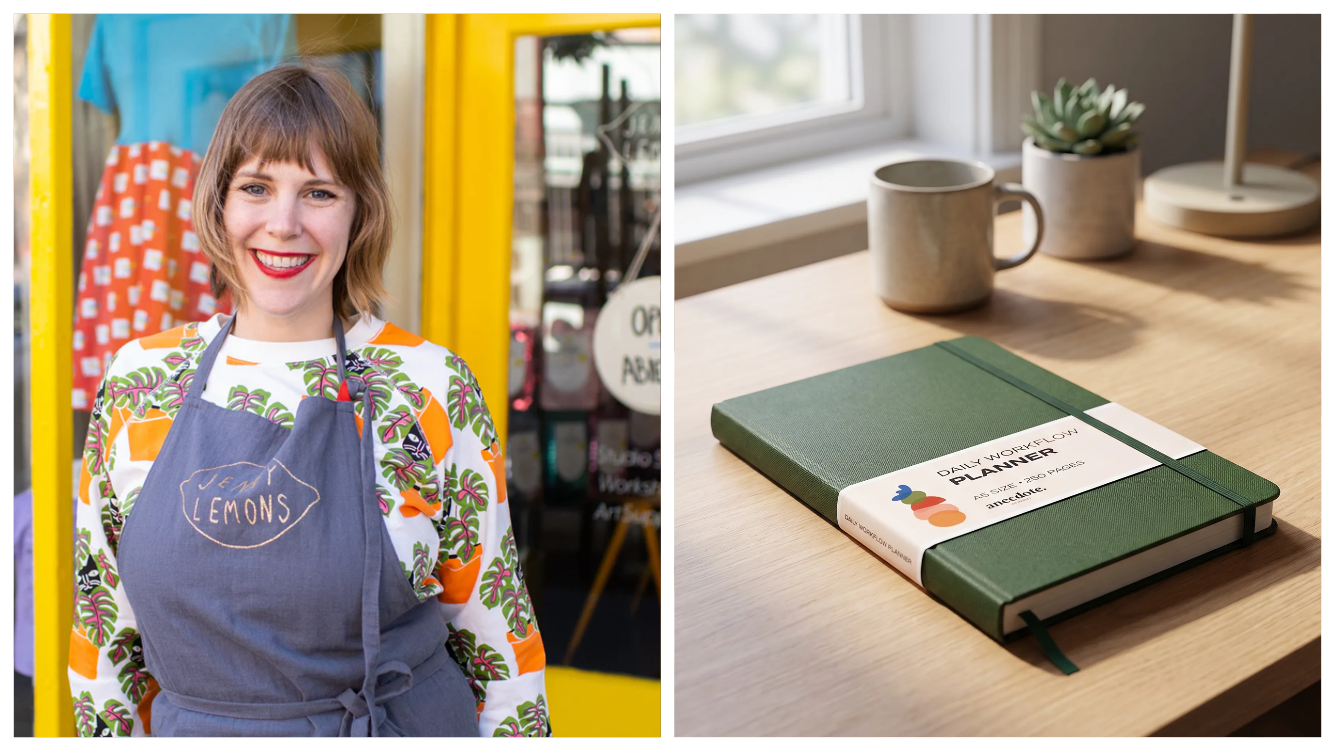 Feel like you don’t have enough time in your day? Jenny Lemons’ busy brand founder on why she swears by a physical planner over iCal